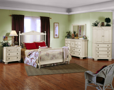 Lansing White Dresser