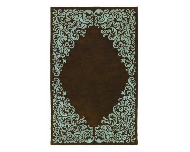 Medium Rug-rugs-lorraine - Brown Blue