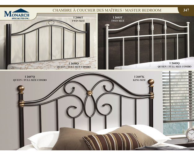 Black Queen / Full Size Combo Headboard Or Footboard Only
Pg347