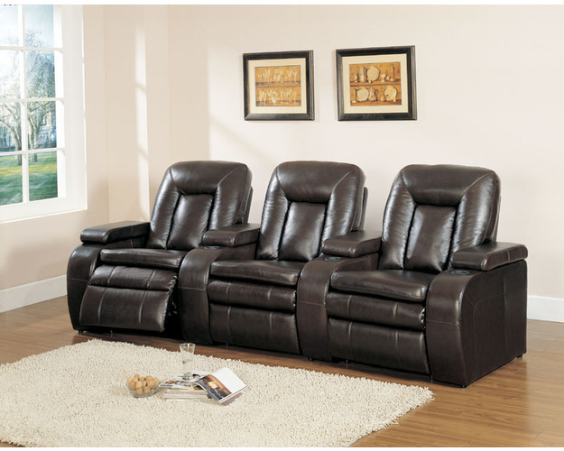 Leather Lhf Recliner Chair With Motor