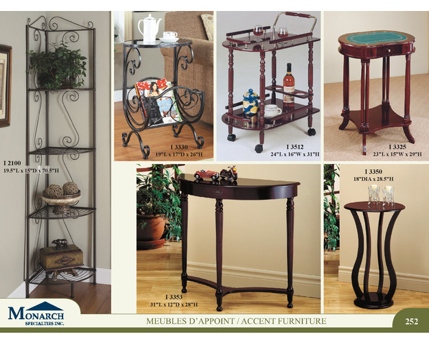 Cherry Serving Cart On Castors
Pg252