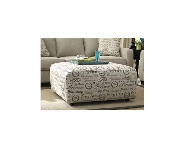 Oversized Accent Ottoman Alenya Signature