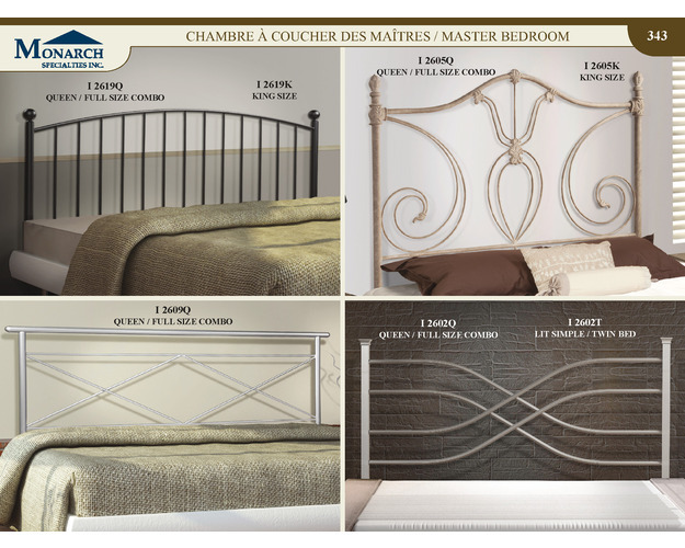 Pewter Queen / Full Size Combo Headboard Only
Pg343