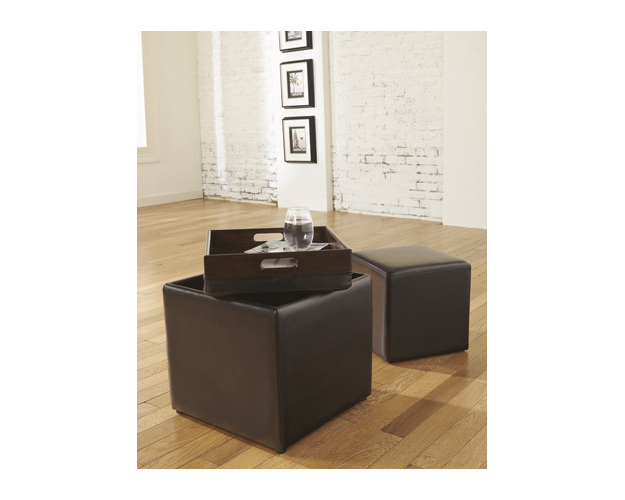 Ottoman With Storage Cubit Signature