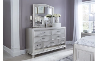 BEDROOM MIRROR Coralayne SilverB650-136 ASHLEY
