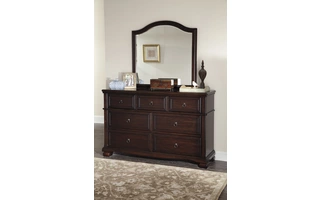 BEDROOM MIRROR BRULIND BROWN B554-36 B554-36 ASHLEY