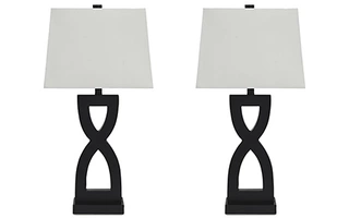 L243144 Amasai POLY TABLE LAMP (2/CN)