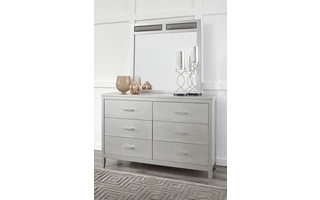 BEDROOM MIRROR Olivet SilverB560-36 ASHLEY