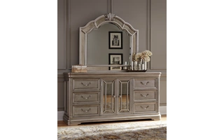 BEDROOM MIRROR Birlanny SilverB720-36 ASHLEY