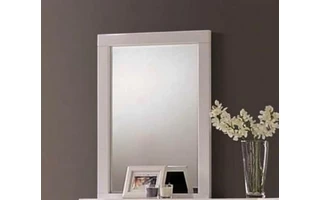 MIRROR (GLOSSY WHITE) 205004 205004 COASTER