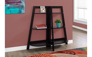 BOOKCASE - 48 H - ESPRESSO ACCENT ETAGERE I2426 I2426 MONARCH SPECIALTIES