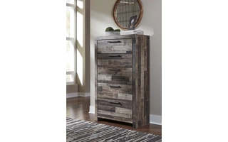 FIVE DRAWER CHEST Derekson Multi GrayB200-46 ASHLEY