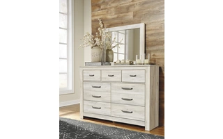 BEDROOM MIRROR Bellaby WhitewashB331-36 ASHLEY