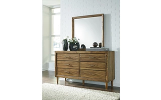 BEDROOM MIRROR Broshtan Light BrownB518-36 ASHLEY