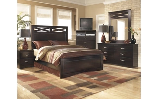 BEDROOM MIRROR X-CESS MERLOT X-CESS B117-36 ASHLEY