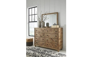 BEDROOM MIRROR GRINDLEBURG Grindleburg B754-36 ASHLEY