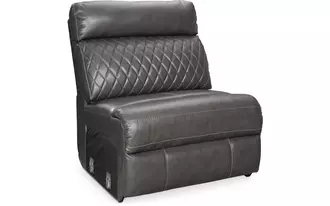 Ashley samperstone armless chair in 