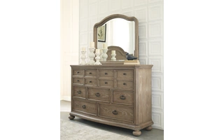 BEDROOM MIRROR OLLESBURG BROWN Ollesburg - Brown B725-36 ASHLEY