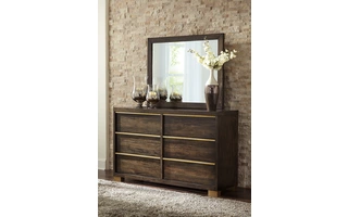 BEDROOM MIRROR CHALIENE BROWN Chaliene - Brown B726-36 ASHLEY