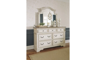 BEDROOM MIRROR Realyn Two-toneB743-36 ASHLEY