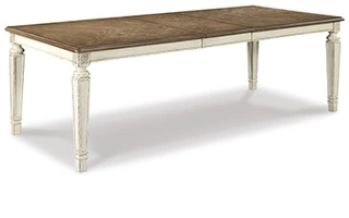 D743-45 Realyn RECT DINING ROOM EXT TABLE