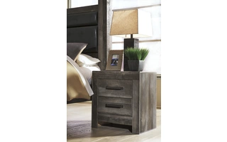 TWO DRAWER NIGHT STAND Wynnlow GrayB440-92 ASHLEY