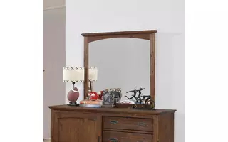 KINSLEY COUNTRY BROWN MIRROR 401004 401004 COASTER