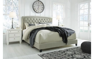B090-782 Jerary KING UPHOLSTERED BED