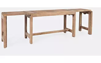 Ashley 1730 global archive bradford extendable bench - buff bradford collection in 