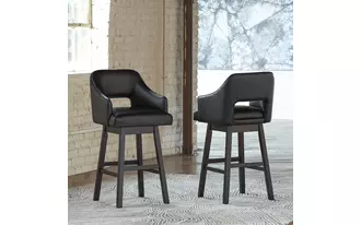 tall uph swivel barstool(2/cn) tallenger multi