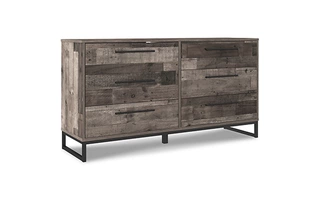 SIX DRAWER DRESSER Neilsville Multi GrayEB2120-131 ASHLEY