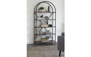 BOOKCASE Galtbury Brown/BlackA4000325 ASHLEY