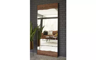 floor mirror panchali brown/black