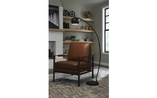 METAL FLOOR LAMP (1/CN) Marinel BlackL206001 ASHLEY