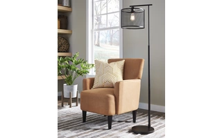METAL FLOOR LAMP (1/CN) Nolden Bronze FinishL206011 ASHLEY
