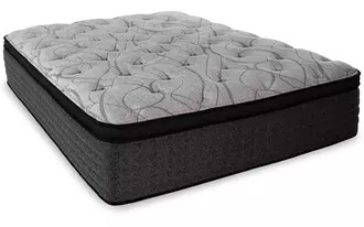 queen mattress hybrid 1600 light gray