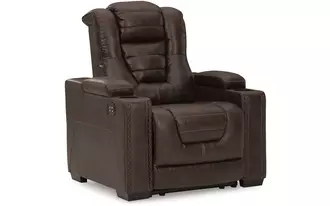 pwr recliner/adj headrest owner's box thyme