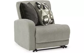 Ashley colleyville laf zero wall power recliner in stone