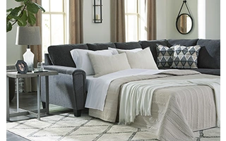 RAF CORNER CHAISE|LAF SOFA SLEEPER Abinger Smoke 8390517|8390569 ASHLEY