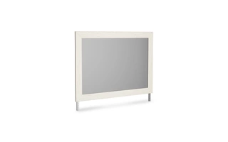 BEDROOM MIRROR Stelsie WhiteB2588-36 ASHLEY