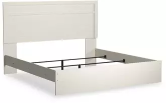 Ashley stelsie king panel rails in white