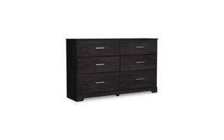 SIX DRAWER DRESSER Belachime CharcoalB2589-31 ASHLEY