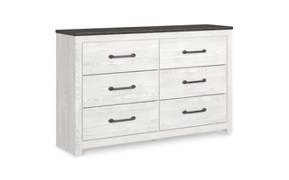 SIX DRAWER DRESSER Gerridan White/GrayB1190-31 ASHLEY