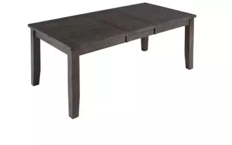 Ashley willow creek dining table w/18" ext leaf willow creek collection in 