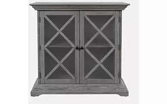 Ashley carrington two door accent cabinet carrington collection in 