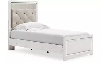 Ashley altyra twin uph panel headboard in white