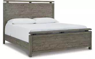 Ashley brennagan king panel rails in gray