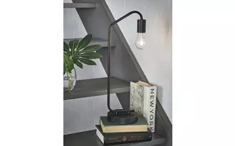 metal desk lamp (1/cn) covybend black