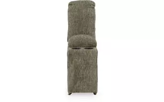 Ashley lubec console with storage in taupe