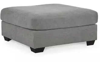 oversized accent ottoman keener ash